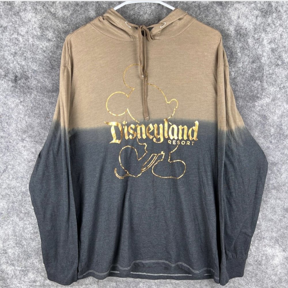 DisneyLand Resort Mickey Mouse Belle Of The Ball Bronze Hoodie